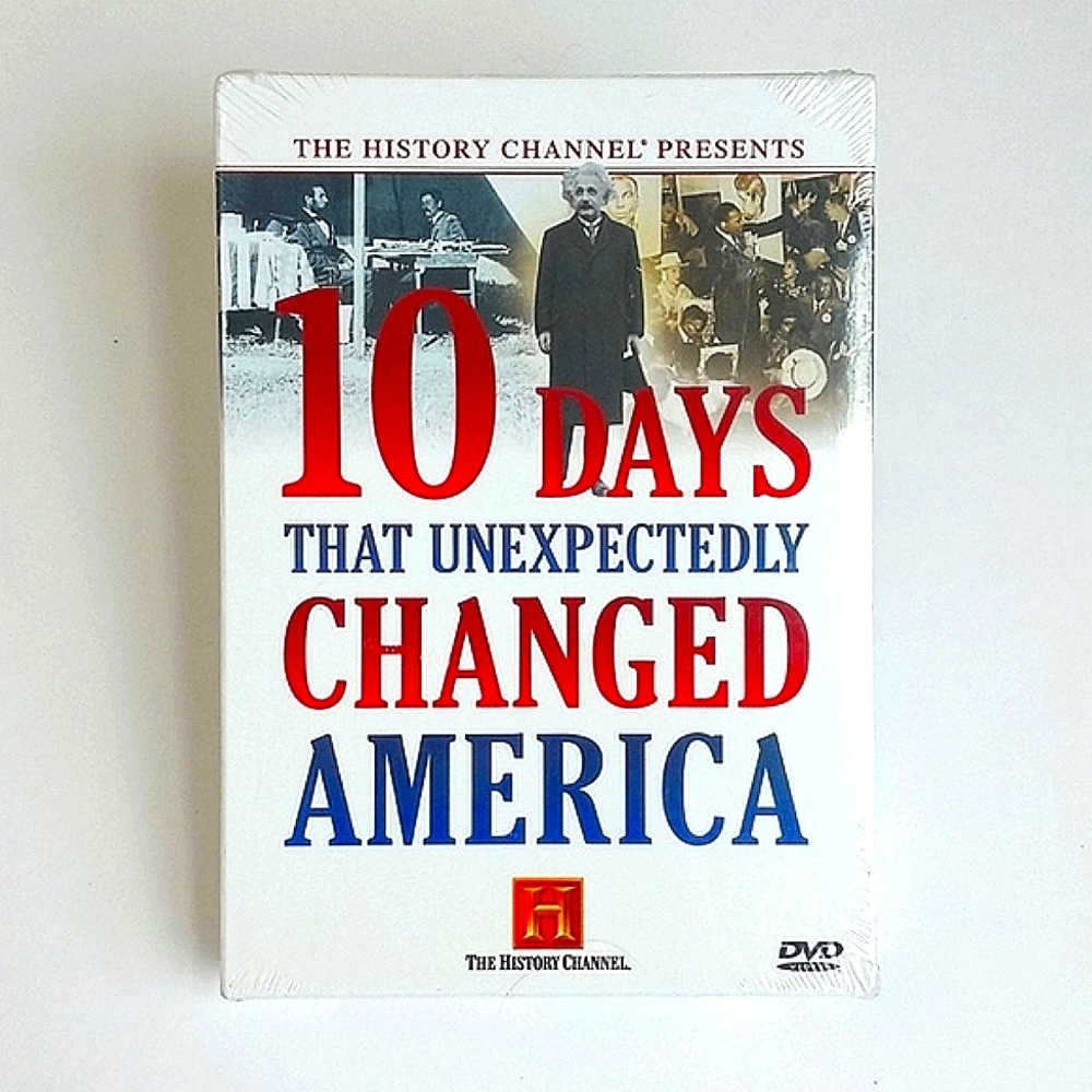 10 Days That Unexpectedly Changed America History Channel 3 DVD Set Documentary